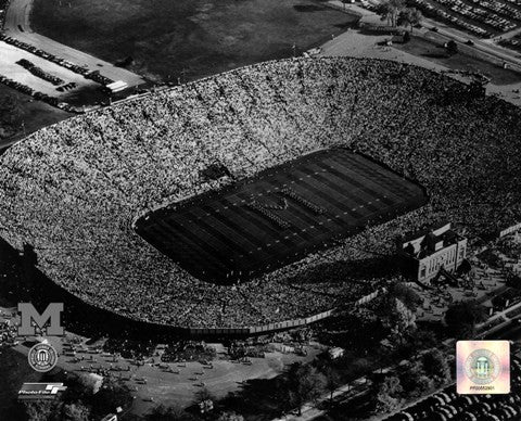 Michigan Stadium - 1955