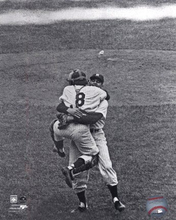 Don Larsen & Yogi Berra Game 5 of the 1956 World Series Perfect Game