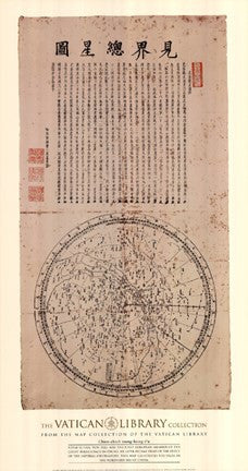 Map of the Main Stars in the Visible Realm, (The Vatican Collection)