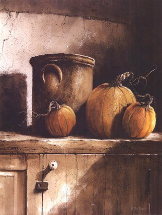 Crock and Pumpkins