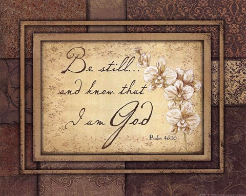 Be Still