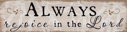 Always Rejoice