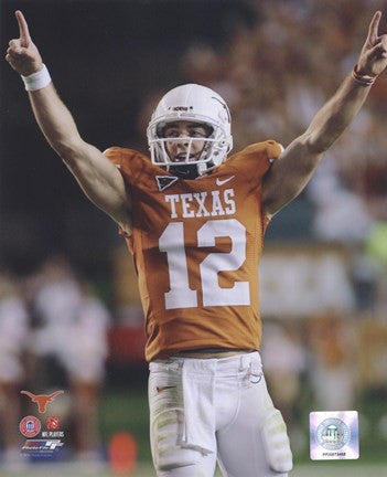 Colt McCoy University of Texas Longhorns 2008 Action