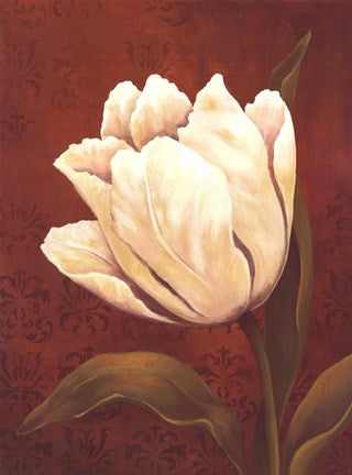 Tulip On Red- mini