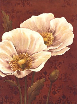 Poppies On Red- mini