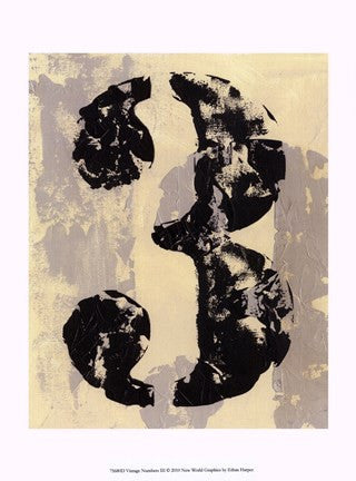 Vintage Numbers III