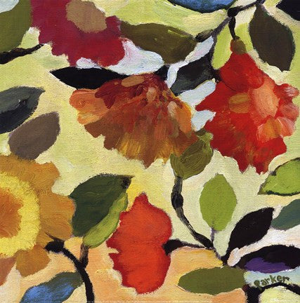 Floral Tile I