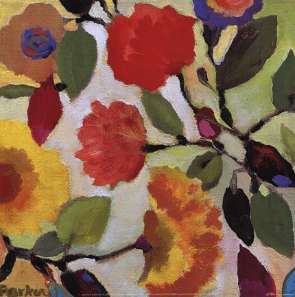 Floral Tile III