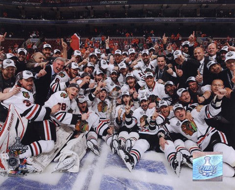 2009-10 Chicago Blackhawks Team Celebration on Ice