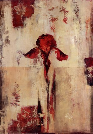 Rojo Floral II