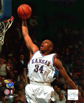 Paul Pierce University of Kansas Jayhawks 1998 Action