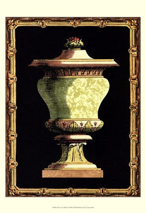 Jade Urn on Black I