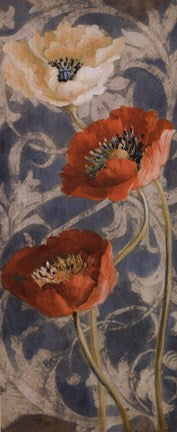 Poppies de Bleu II