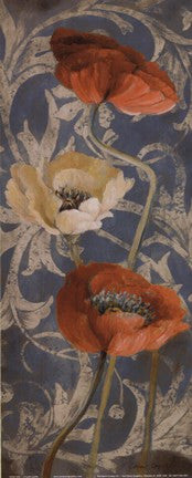 Poppies de Bleu I