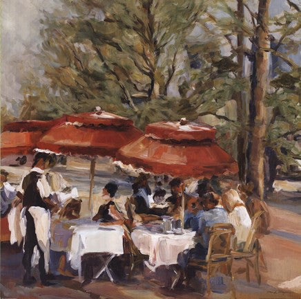 Lunch on the Champs Elysees