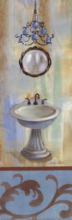 French Bathroom in Blue II