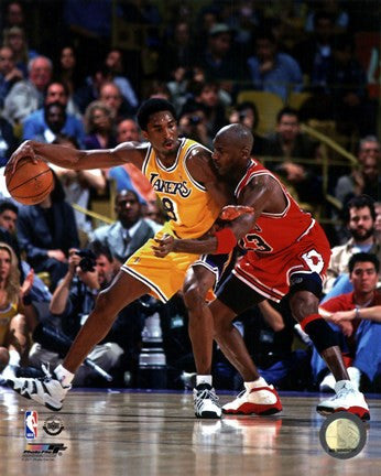 Michael Jordan & Kobe Bryant 1998 Action
