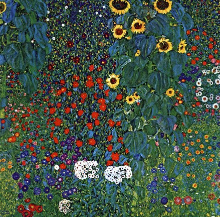 Farm Garden with Sunflowers, around 1905-1906