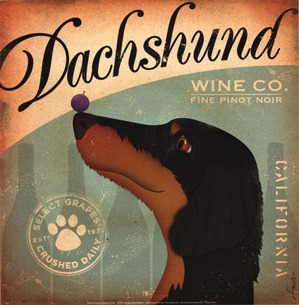 Dachshund Wine