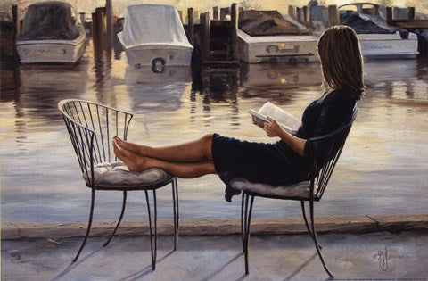 Reading on the Dock