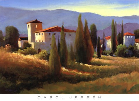 Blue Shadows in Tuscany I