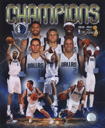 Dallas Mavericks 2011 NBA Finals Championship Composite
