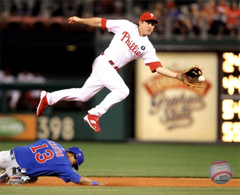 Chase Utley 2011 Action