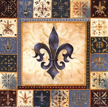 Bleu Fleur De Lis I