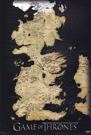 Game of Thrones - Map