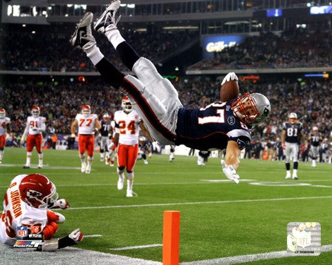 Rob Gronkowski 2011 Action