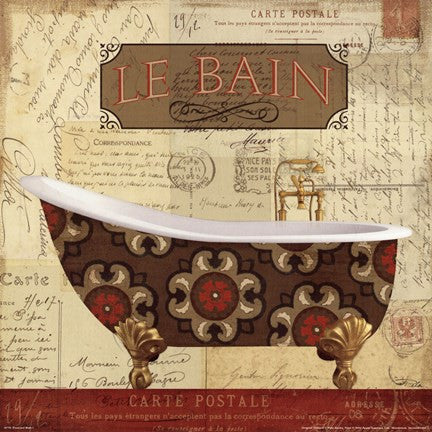 Postcard Bath I