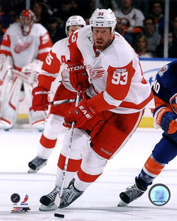 Johan Franzen 2011-12 Action