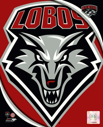 University of New Mexico Lobos Team Logo