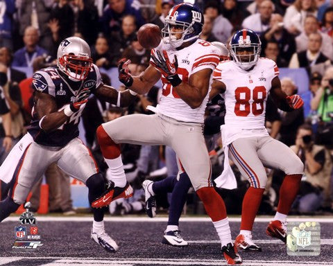 Victor Cruz Touchdown Catch Super Bowl XLVI
