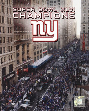 New York Giants Super Bowl XLVI Champions Parade