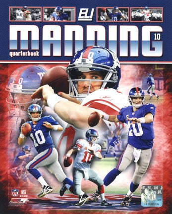 Eli Manning 2012 Portrait Plus
