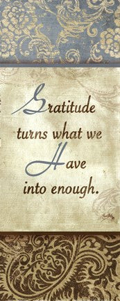 Gratitude