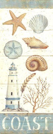 Pastel Coast Panel I