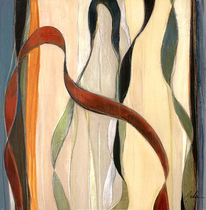 Falling Ribbons I