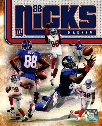 Hakeem Nicks 2012 Portrait Plus