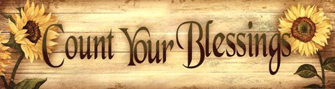 Count Your Blessings