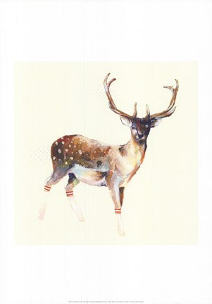 Deer Wearing Gym Socks