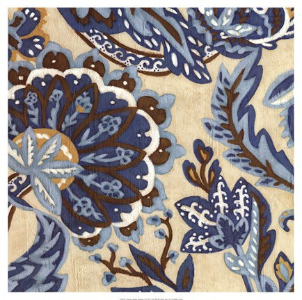 Custom Indigo Tapestry I