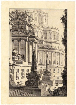 Vintage Roman Ruins III