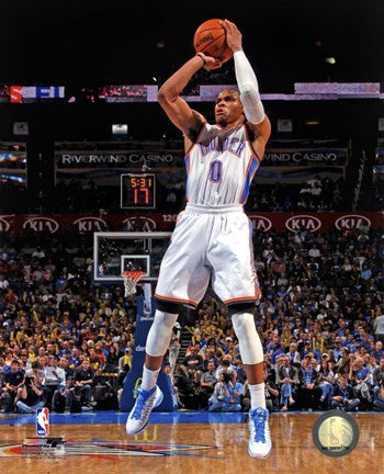 Russell Westbrook 2012-13 basketball Action