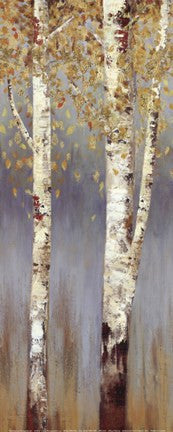 Butterscotch Birch Trees II - MINI