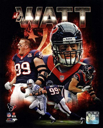 J.J. Watt 2013 Portrait Plus