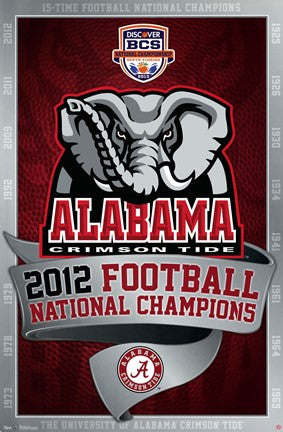 BCS National Champions 2012