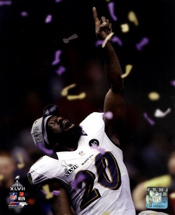 Ed Reed Super Bowl XLVII Celebration