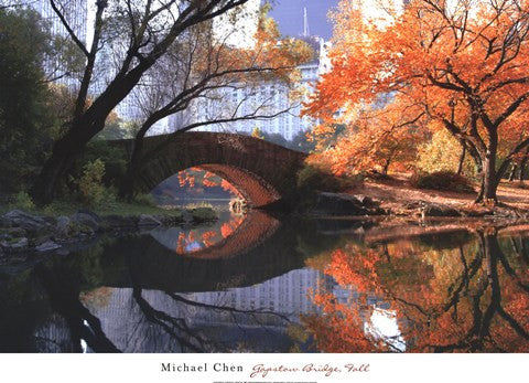 Gapstow Bridge, Fall
